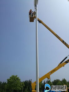 濱海路更換170余套led路燈燈頭 組圖