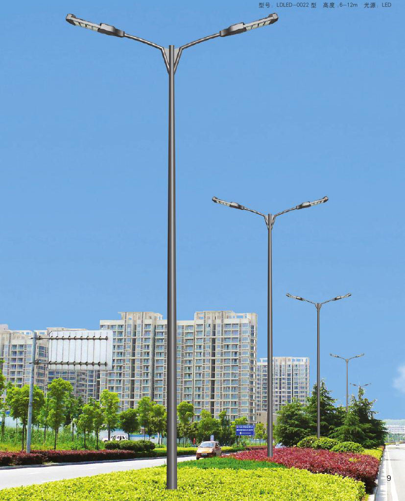 【江蘇恒通 廠家生產 LED道路燈 LED雙臂路燈 LD-022】價格,廠家,圖片,LED路燈,揚州市恒通照明器材-