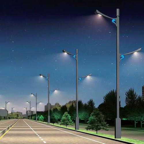 廠家直銷 6米/8米/10米仿古造型景觀LED路燈，點亮戶外風情